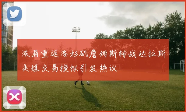 浓眉重返洛杉矶詹姆斯转战达拉斯美媒交易模拟引发热议